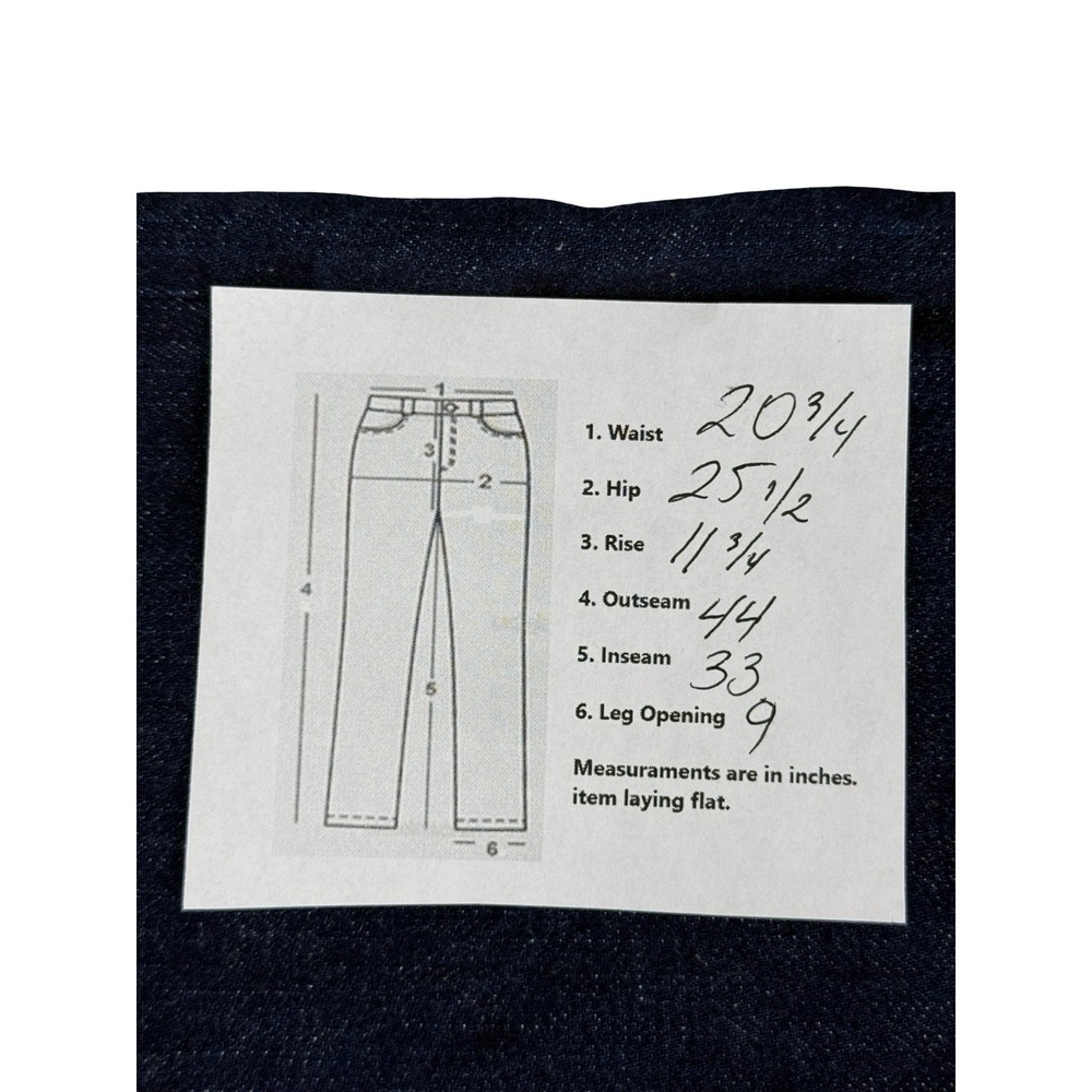 Kojima Genes Mens 42 Jeans Made in Japan Denim Selvedge Blue Straight Cotton - Picture 7 of 12